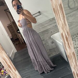 Lavender Extratropical Maxi Dress